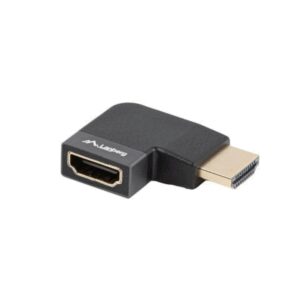 Lanberg AD-HDMI-10 adaptador de cable de vídeo HDMI tipo A (Estándar) Negro, Plata