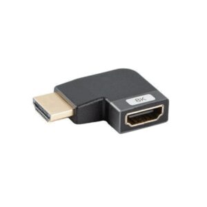 Lanberg AD-HDMI-09 adaptador de cable de vídeo HDMI tipo A (Estándar) Negro, Plata