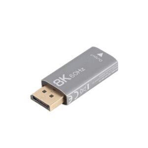 Lanberg AD-DP-HD-03 adaptador de cable de vídeo 0 m DisplayPort HDMI Plata