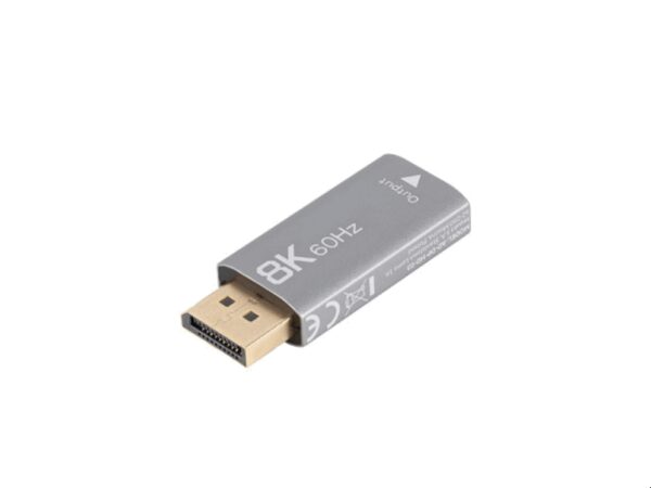 Lanberg AD-DP-HD-03 adaptador de cable de vídeo 0 m DisplayPort HDMI Plata