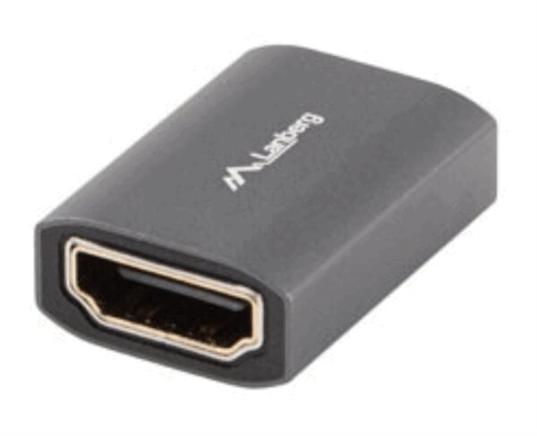 Lanberg AD-HDMI-02 cambiador de género para cable HDMI-A female 2.1 Plata