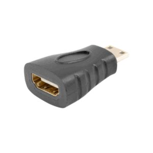 Lanberg AD-0037-BK cambiador de género para cable HDMI HDMI Mini-C Negro