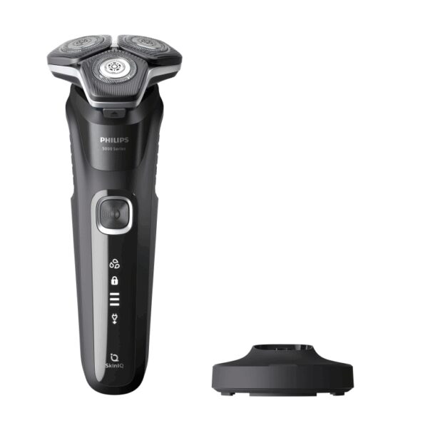 Philips SHAVER Series 5000 S5898/25 afeitadora Máquina de afeitar de rotación Recortadora Negro