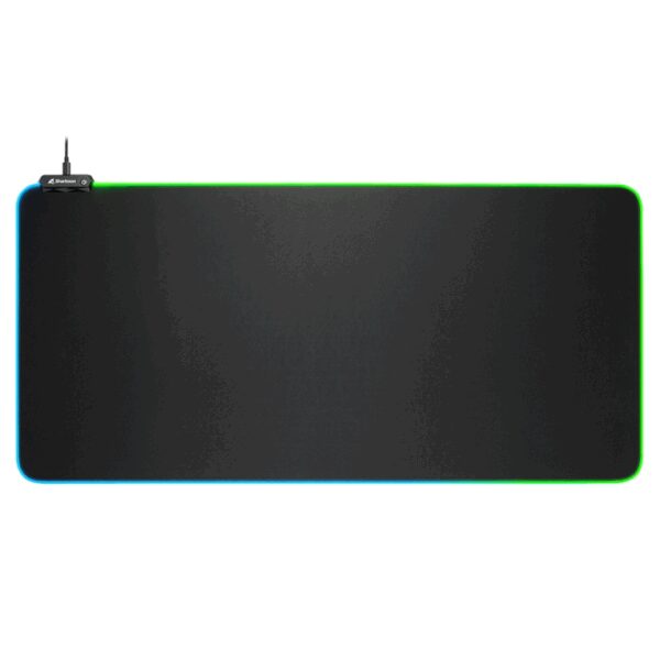 Sharkoon 1337 RGB V2 Alfombrilla de ratón para juegos Negro