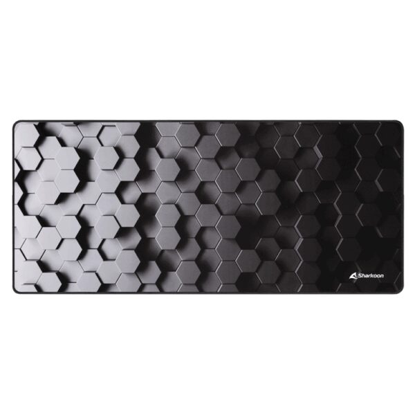 Sharkoon SKILLER SGP30 Alfombrilla de ratón para juegos Negro, Gris