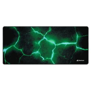 Sharkoon SKILLER SGP30 Alfombrilla de ratón para juegos Negro, Verde