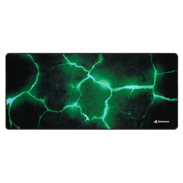 Sharkoon SKILLER SGP30 Alfombrilla de ratón para juegos Negro, Verde