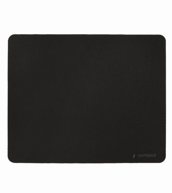 Gembird MP-S-BK-M alfombrilla para ratón Negro