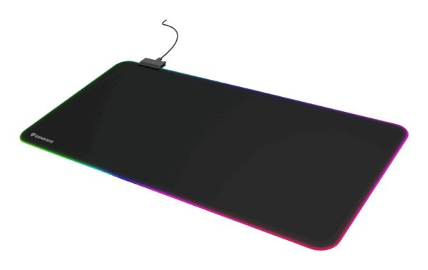 GENESIS Boron 500 XXL RGB Alfombrilla de ratón para juegos Negro