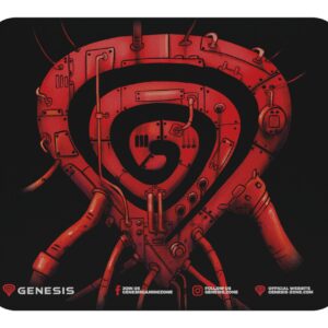 GENESIS Pump Up The Game Alfombrilla de ratón para juegos Negro