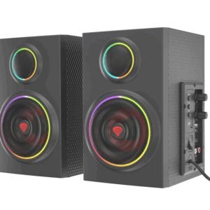 GENESIS Helium 300 BT conjunto de altavoces 24 W PC/ordenador portátil Negro 2.0 canales De 2 vías Bluetooth