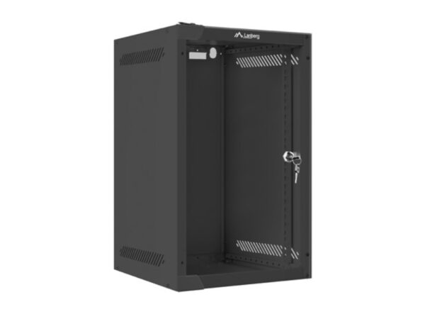 Lanberg WF10-2309-10B armario rack 9U Bastidor de pared Negro