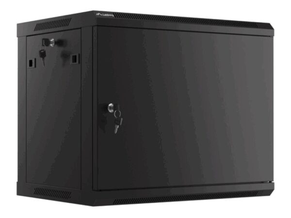 Lanberg WF01-6409-00B armario rack 9U Bastidor de pared Negro