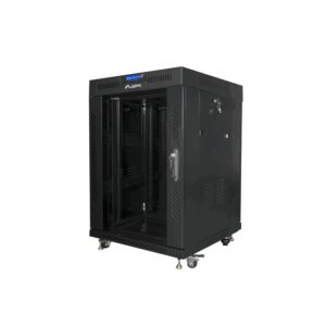 Lanberg FF01-6615-12BL armario rack 15U Rack o bastidor independiente Negro
