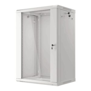 Lanberg WF01-6418-10S armario rack 18U Bastidor de pared Gris