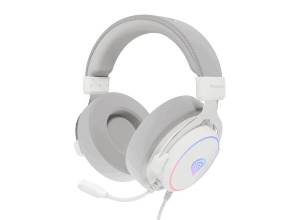 GENESIS Neon 764 Auriculares Alámbrico Diadema Juego USB tipo A Blanco