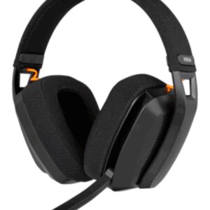 Krom Kanji Auriculares Inalámbrico y alámbrico Diadema Juego USB Tipo C Bluetooth Negro