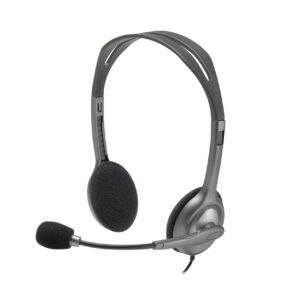 Logitech 981-000271 auricular y casco Auriculares Alámbrico Diadema Oficina/Centro de llamadas Negro, Plata