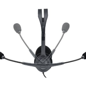 Logitech 981-000593 auricular y casco Auriculares Alámbrico Diadema Oficina/Centro de llamadas Gris