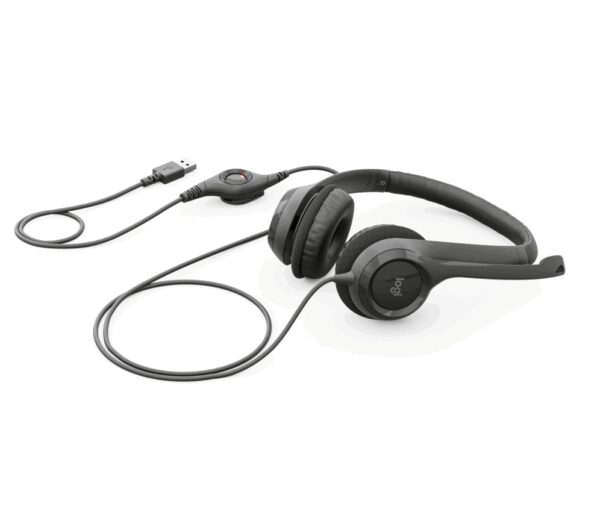 Logitech 981-000406 auricular y casco Auriculares Alámbrico Diadema Oficina/Centro de llamadas USB tipo A Negro