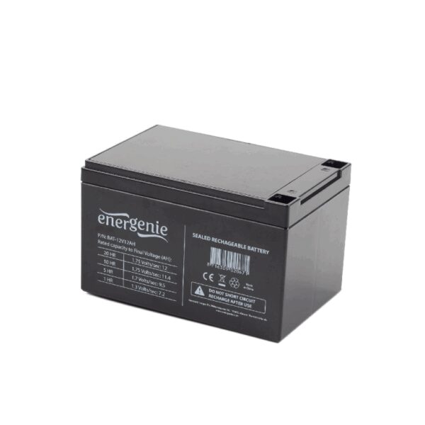 Gembird BAT-12V12AH batería para sistema ups Sealed Lead Acid (VRLA) 12 V 12 Ah