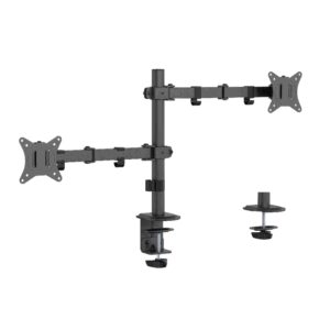 Gembird MA-D2-03 soporte para monitor 81,3 cm (32") Escritorio Negro