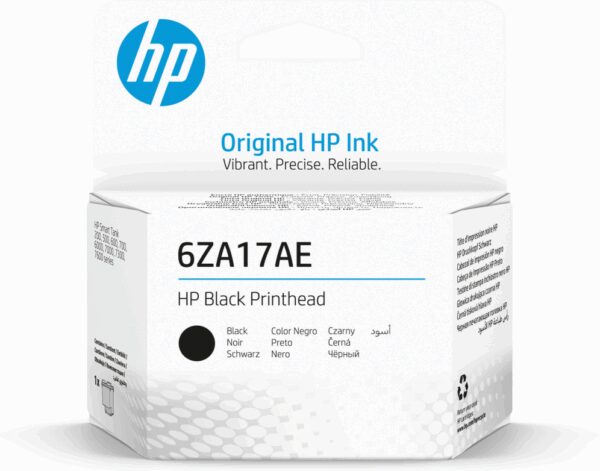 HP 6ZA17AE Black Printhead cabeza de impresora Inyección de tinta térmica