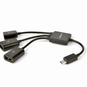 Gembird UHB-OTG-02 hub de interfaz USB 2.0 Micro-B