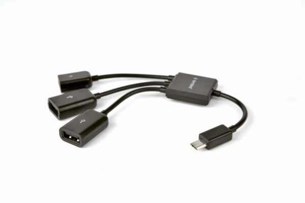 Gembird UHB-OTG-02 hub de interfaz USB 2.0 Micro-B