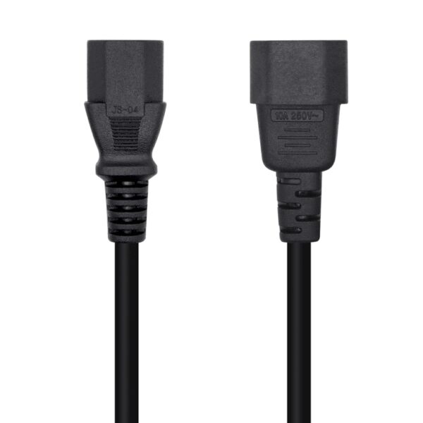 AISENS A132-0466 cable de transmisión 3 m C13 acoplador C14 acoplador