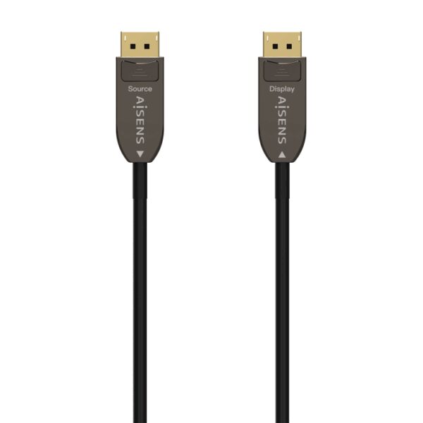 AISENS A155-0608 cable DisplayPort 20 m Negro