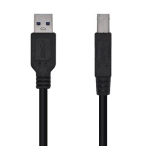AISENS A105-0445 cable USB USB 3.2 Gen 1 (3.1 Gen 1) 3 m USB A USB B