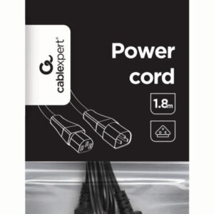 Gembird PC-189-VDE cable de transmisión Negro 1,8 m C14 acoplador