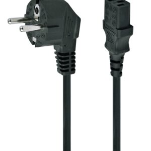 Gembird PC-186-VDE-3M power cord with VDE approval 3 meter Negro