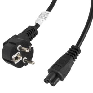 Lanberg CA-C5CA-11CC-003-BK cable de transmisión Negro 3 m C5 acoplador CEE7/7