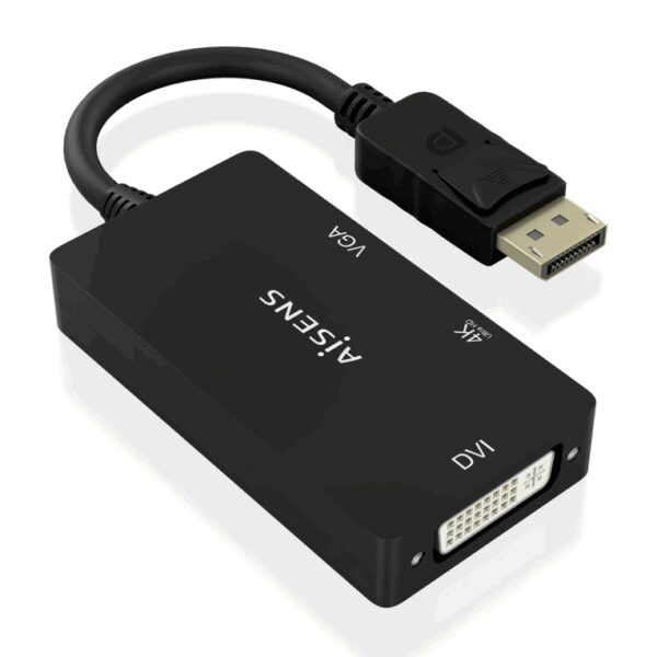 AISENS A125-0861 adaptador de cable de vídeo 0,15 m VGA + HDMI + DVI