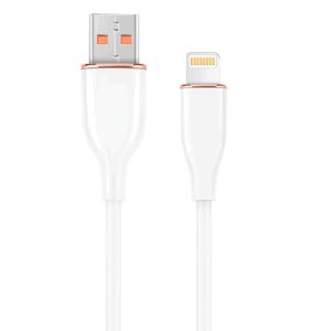 Gembird CC-USB2S-AM8PM-1.5M-W cable USB USB 2.0 1,5 m USB A Blanco