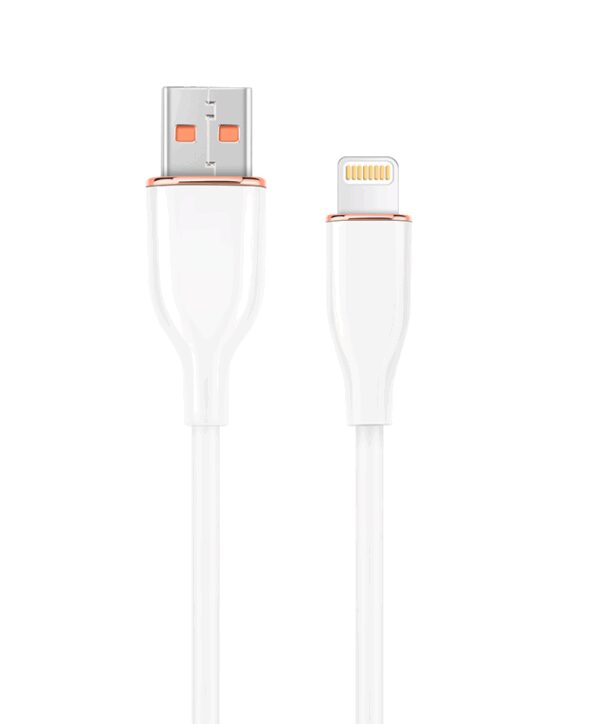 Gembird CC-USB2S-AM8PM-1.5M-W cable USB USB 2.0 1,5 m USB A Blanco