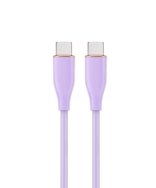 Gembird CC-USB2S-CMCM-1.5M-P cable USB USB 2.0 1,5 m USB C Púrpura