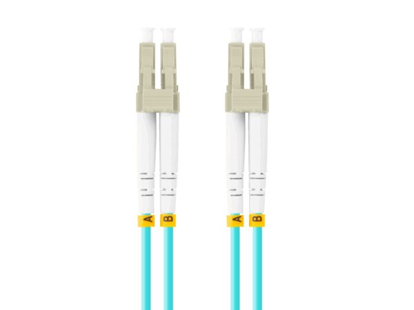 Lanberg FO-LULU-MD31-0020-TQ cable de fibra optica 2 m LC OM3 Color aguamarina