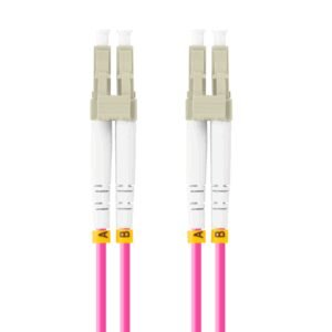 Lanberg FO-LULU-MD41-0020-VT cable de fibra optica 2 m LC OM4 Violeta