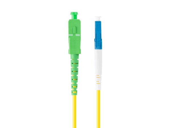 Lanberg FO-LUSA-SS11-0050-YE cable de fibra optica 5 m LC SC G.657.A1 Amarillo