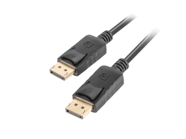 Lanberg CA-DPDP-10CC-0018-BK cable DisplayPort 1,8 m Negro