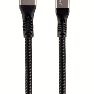Gembird CCBP-USB3-CMCM100-1.5M cable USB USB 3.2 Gen 2 (3.1 Gen 2) 1,5 m USB C Negro, Plata