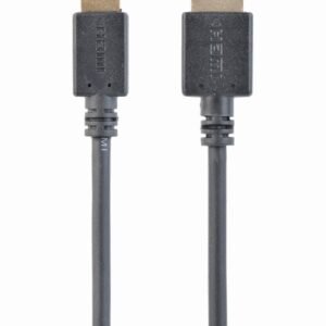 Gembird HDMI - mini HDMI, 3m cable HDMI HDMI tipo A (Estándar) HDMI Type C (Mini) Negro