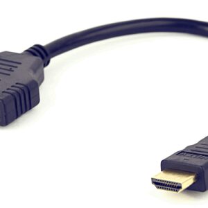 Gembird DSP-2PH4-04 cable HDMI HDMI tipo A (Estándar) 2 x HDMI Type A (Standard) Negro