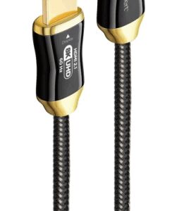 Gembird Active Optical AOC HDMI 10m cable HDMI HDMI tipo A (Estándar) Negro, Oro