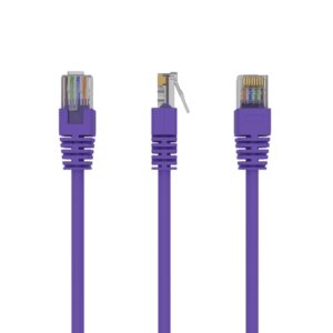 Gembird RJ45/RJ45 Cat5e 0.5m cable de red Púrpura 0,5 m U/UTP (UTP)