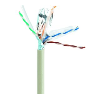 Gembird CAT6 FTP 100m cable de red Gris F/UTP (FTP)