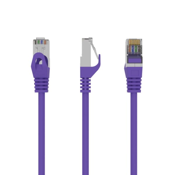 Gembird RJ45/RJ45 Cat6 0.5m cable de red Púrpura 0,5 m F/UTP (FTP)